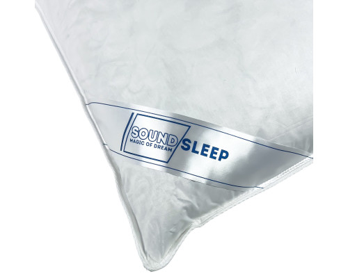 Подушка 90% пуху SoundSleep Meditation бiла 70х70 см