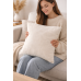 Подушка Emily Manner Beige декоративна велсофт 45х45 см бежева (2800005112191)