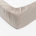 Простиня на резинці SoundSleep мокко 90х200 см