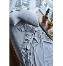 Комплект постільної білизни SoundSleep Dyed Grey євро