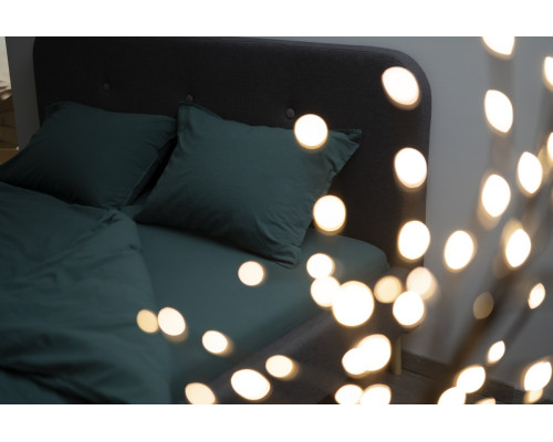 Комплект постільної білизни SoundSleep Stonewash Adriatic Dark Green зелений полуторний (92847002)