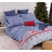 Наволочка декоративна SoundSleep Winter  Тепло зимових снів бязь 45х45 см блакитна (2800004904582)