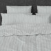 Простирадло на гумці Stripy Grey SoundSleep бязь 160х200 см