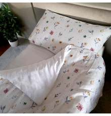 Підлітковий комплект постільної білизни Flowers SoundSleep муслін