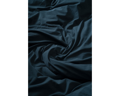 Комплект постільної білизни SoundSleep Stonewash Adriatic сімейний dark blue синій