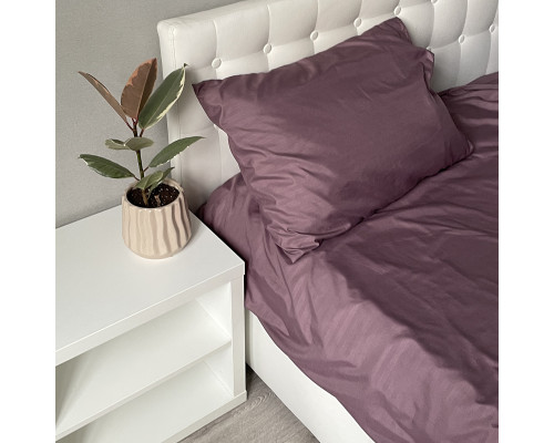 Комплект постільної білизни Fiber Violet Stripe Emily мікрофібра фіолетовий полуторний