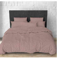 Простынь на резинке SoundSleep Rhomb Mokko бязь 160х200х20 см бежевый (2800004674355)