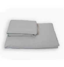 Підковдра на блискавці SoundSleep Shine сатин light gray світло-сіра 200х220 см