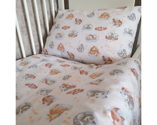 Наволочка SoundSleep Sleeping animals фланель 40х60 см (2800005138276)