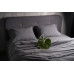 Комплект постільної білизни SoundSleep Stonewash Adriatic полуторний dark gray сірий