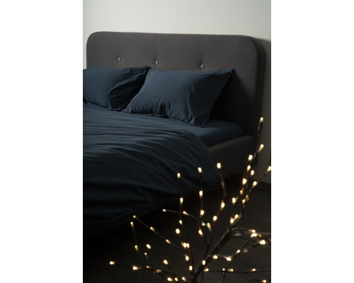 Комплект постільної білизни SoundSleep Stonewash Adriatic сімейний dark blue синій