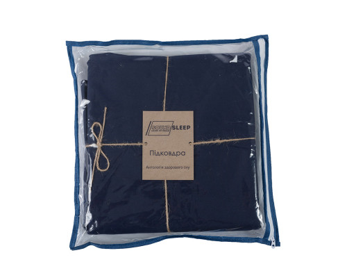Підковдра SoundSleep dark blue 183 ранфорс 140х205 см темно-синя (2800004603362)