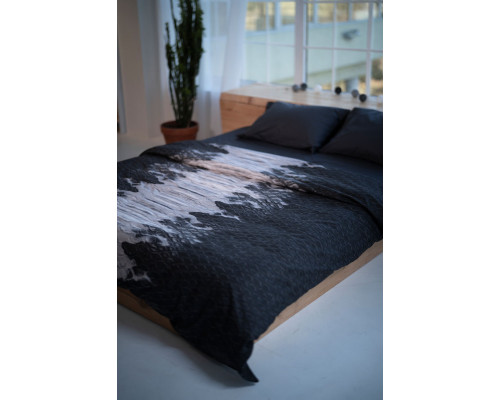 Дизайнерський комплект білизни SoundSleep by AndreTAN Розкішна ніч бязь євро 200х220 см (6535907553198)