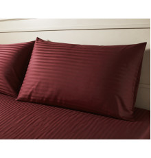 Наволочка SoundSleep Stripe Marsala сатин-страйп 50х70 см марсала (2800005138283)