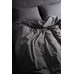 Комплект постільної білизни SoundSleep Stonewash Adriatic полуторний dark gray сірий