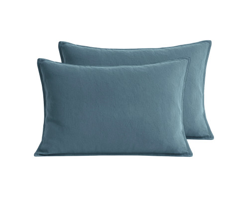 Комплект наволочок SoundSleep Stonewash Light Green 50х70 см зелений (2800004805599)