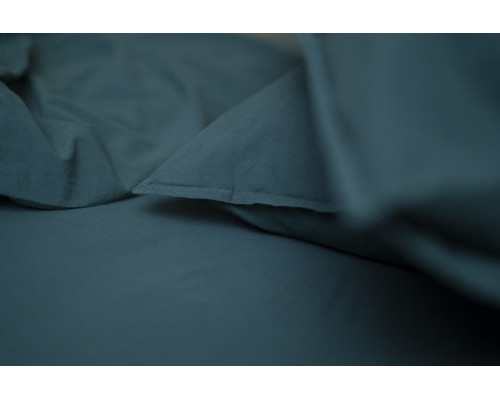Комплект постільної білизни SoundSleep Stonewash Adriatic Dark Green зелений полуторний (92847002)