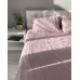 Комплект постільної білизни Fiber Roze Stripe Emily мікрофібра рожевий полуторний