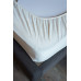 Простирадло на гумці SoundSleep Stonewash Adriatic milky ранфорс 180х200х30 см молочне (653590749219)
