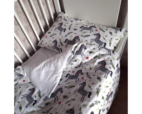 Комплект постільної білизни в ліжечко Unicorn SoundSleep Муслін