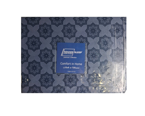 Простирадло SoundSleep Martel бязь 200х200 см графіт (2800004771979)