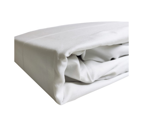 Простирадло SoundSleep Luxion сатин 220х240 см біле (2800005032505)