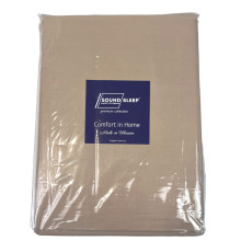 Комплект постільної білизни Soft Beige SoundSleep бязь бежевий євро