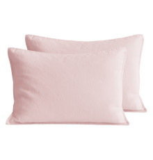 Комплект наволочок SoundSleep Stonewash Adriatic pastel pink 50х70 см 2 шт пастельно-рожевий (2800004760867)