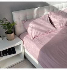 Комплект постільної білизни Fiber Roze Stripe Emily мікрофібра рожевий євро