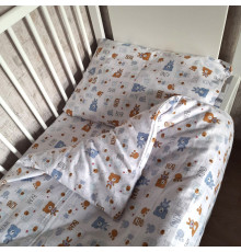 Комплект постільної білизни дитячий Sleeping bears SoundSleep фланель