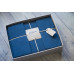 Комплект постільної білизни SoundSleep Stonewash Adriatic сімейний dark blue синій