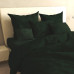 Комплект постільної білизни Stripy Green SoundSleep бязь євро