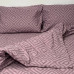 Простирадло на гумці SoundSleep Rhomb Brown бязь 160х200х20 см коричневе (2800004674669)