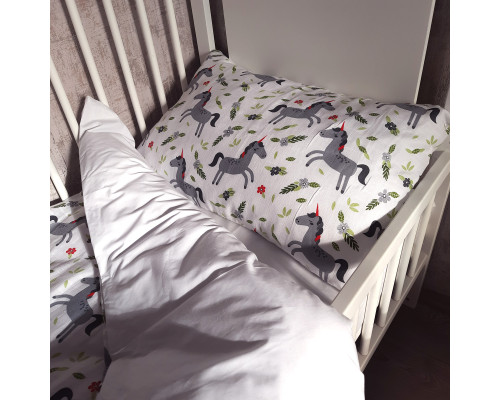 Комплект постільної білизни в ліжечко Unicorn SoundSleep Муслін