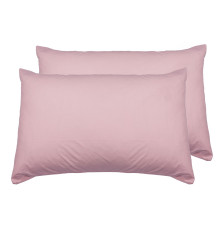 Комплект наволочок SoundSleep 153 Pink ранфорс 50х70 см 2 шт рожевий (92932494)