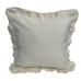 Наволочка декоративна з рюшами Stonewash Milk SoundSleep 45х45 см