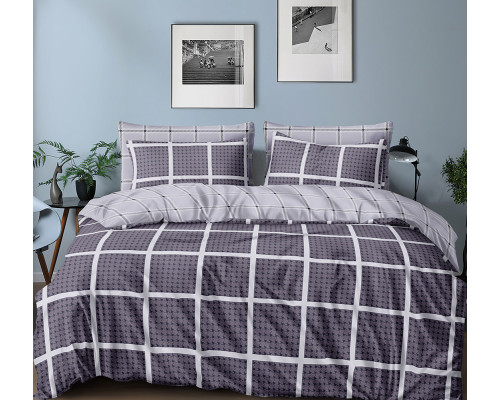Простирадло SoundSleep Intensity Sі бязь 220х240 см сіре (2800004738071)