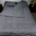 Простирадло на гумці SoundSleep Rhomb Black бязь 160х200х20 см чорне (2800004674683)