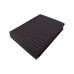Комплект постільної білизни SoundSleep Stripe Chocolate сатин-страйп шоколад сімейний