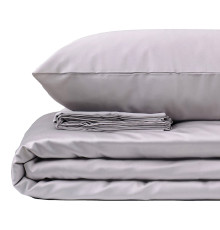 Комплект наволочок SoundSleep сатин сірий 50х70 см - 2 шт.