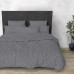 Комплект постільної білизни Rhomb Grey SoundSleep бязь полуторний