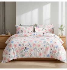 Наволочка фланелева SoundSleep Blossom 50х70 см фланель біла (2800004996839)