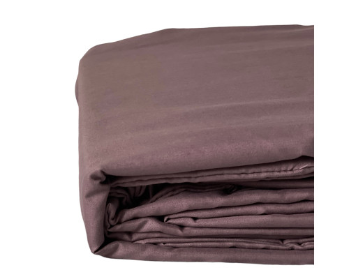 Комплект постільної білизни Fiber Violet Stripe Emily мікрофібра фіолетовий полуторний