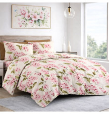 Наволочка SoundSleep Petals Cream бязь-голд 50х70 см (2800005071696)