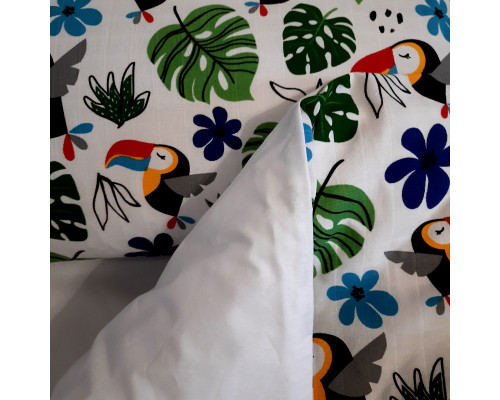 Підлітковий комплект постільної білизни Jungle SoundSleep муслін