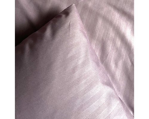 Комплект постільної білизни Fiber Violet Stripe Emily мікрофібра фіолетовий полуторний