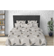 Наволочка SoundSleep Lucias бязь 50х70 см світло-сіра (2800004737913)