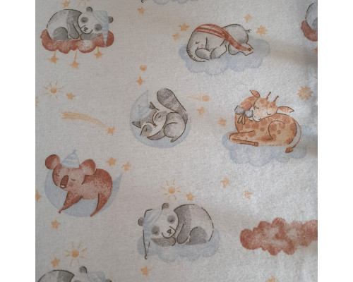 Наволочка SoundSleep Sleeping animals фланель 40х60 см (2800005138276)