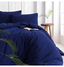 Наволочка SoundSleep Stonewash Adriatic Navy Blue 40х60 см синя (2800005033342)
