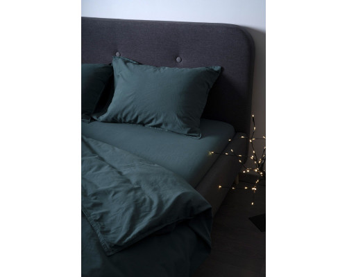 Наволочка SoundSleep Stonewash Adriatic Dark Green 40х60 см зелена (2800005033373)